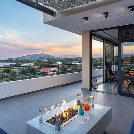 Sounio Panoramic Loft Lägenhet Sunion Exteriör bild