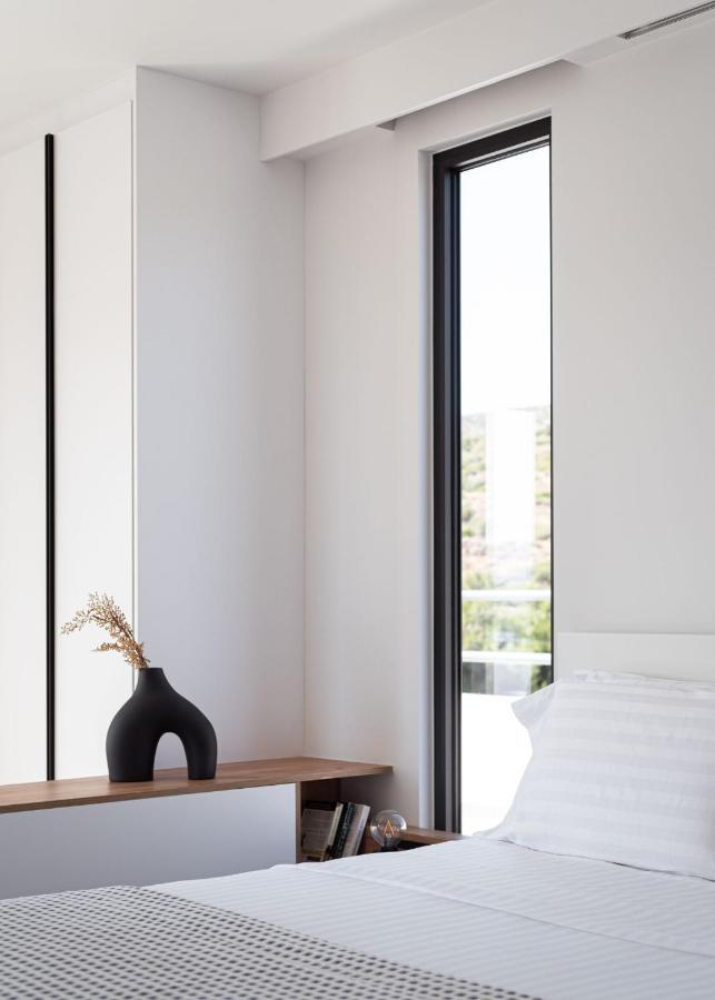 Sounio Panoramic Loft Lägenhet Sunion Exteriör bild