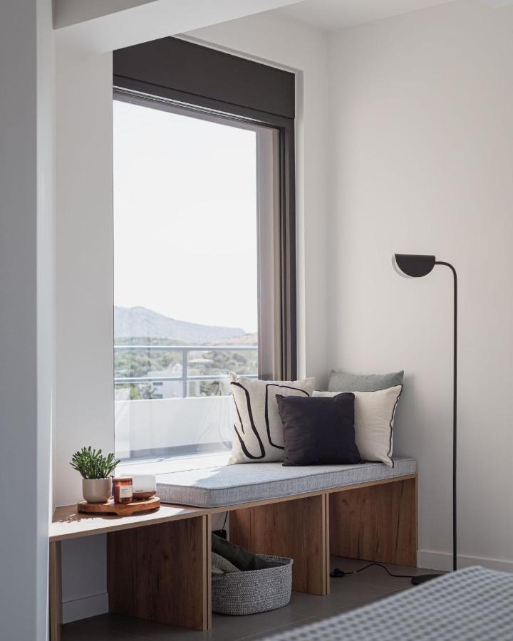 Sounio Panoramic Loft Lägenhet Sunion Exteriör bild