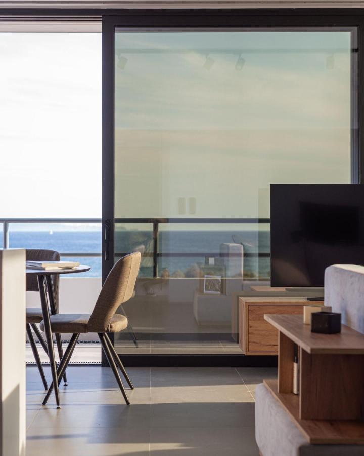 Sounio Panoramic Loft Lägenhet Sunion Exteriör bild