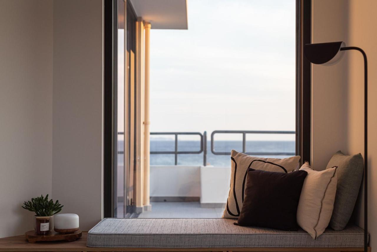 Sounio Panoramic Loft Lägenhet Sunion Exteriör bild