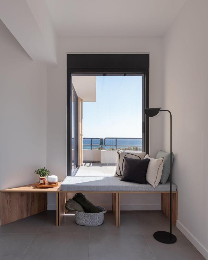 Sounio Panoramic Loft Lägenhet Sunion Exteriör bild