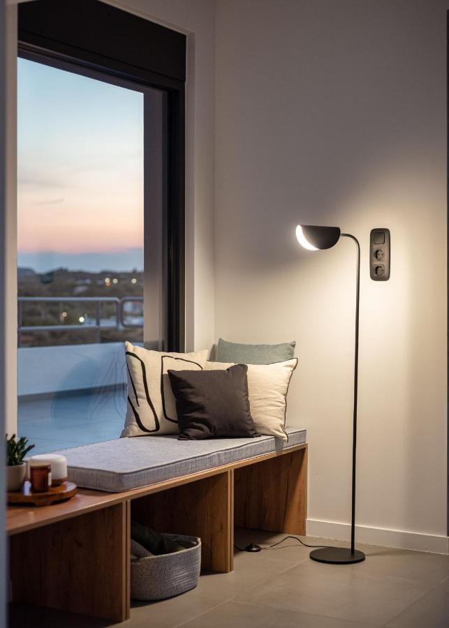 Sounio Panoramic Loft Lägenhet Sunion Exteriör bild